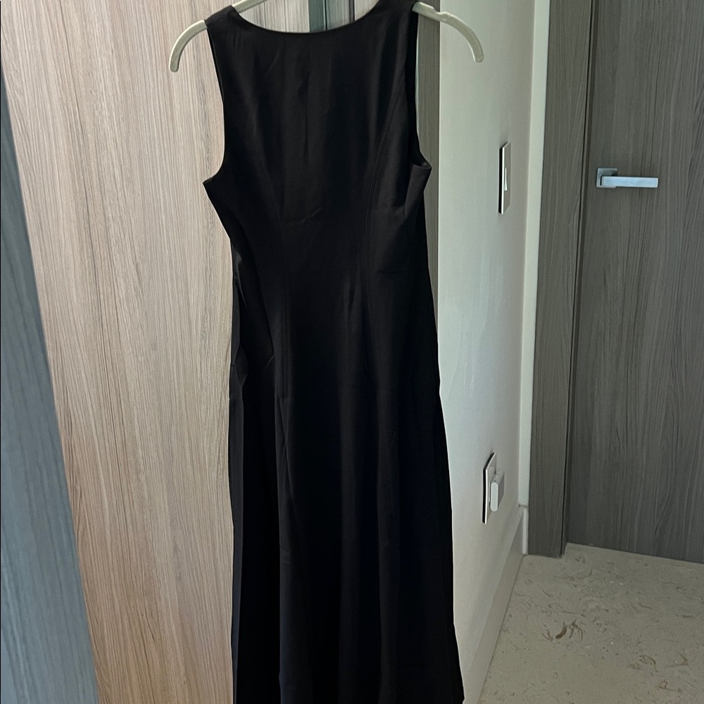 NWT Rumored Mayfair Black Button-Down midi Dress 2 - Picture 6 of 7